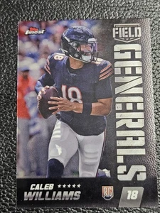 Caleb Williams 2024 Topps Finest Football Field Generals Insert #FG-19 - Picture 1 of 3