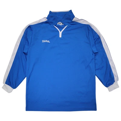 Camiseta de fútbol Xara para hombre talla S azul manga larga cuello 100 % poliéster Foto 1 de 4