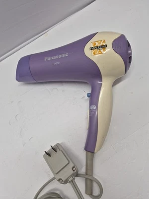 松下 EH5502 吹风机 Pantene Pro-V 紫色白色 GFCI 插头 2 速紧凑型 — 第 1/4 张图片