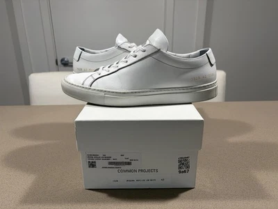 Common Projects Achilles Low White 1528 0506 Size 9 US 42 EU - Image 1 of 4