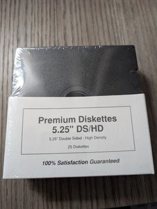 Versiegelte Disketten 5,25" DS/HD (25 Disketten)   - Bild 1 von 1