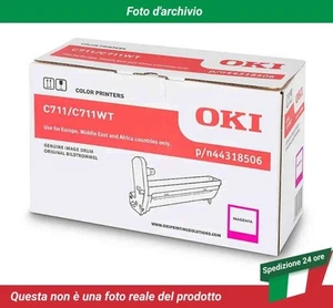 44318506 Oki C711dn Tamburo di stampa Magenta - Photo 1/4