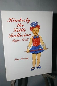 PAPER DOLL Kimberly the Little Ballerina CUTOUTS by Tom Tierney Dover Book - Picture 1 of 1