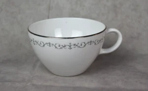 Vintage Centura by Corning Platinum Scroll Flat Cup Mug TEA CUP - Picture 1 of 8