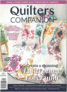 Quilters Companion Magazine Issue 129 Stunning Late Lounge Lover Quilt - Picture 1 of 2
