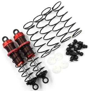 Yeah Racing Aluminum Big Bore Go 80mm Damper Red 2pcs 1/10 RC Car Buggy Off Road - Picture 1 of 5