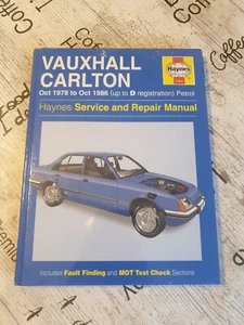 VAUXHALL CARLTON 1978-1986 HAYNES WORKSHOP MANUAL 0480 BRAND NEW UNUSED FREE P&P - Picture 1 of 6
