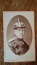 1870'S ANTIQUE CDV PHOTOGRAPH - HELMUTH VON MOLTKE - LONDON STEREOSCOPIC CO.