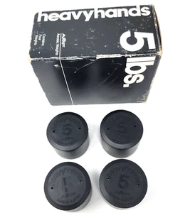 AMF HeavyHands 5 Pfund Handhantel zum Anschrauben Aerobic Gewichte 4er Set - Bild 1 von 10