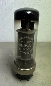 4699 PHILIPS MINIWATT Röhre, Geprüft- gut mit Funke W19S, tube, metal base - Bild 1 von 4
