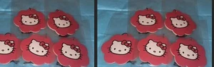 10 Hello Kitty Car Hanging Air Fresheners (CreamStrawberry Scent) 2 Sides Design - Picture 1 of 2