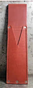 US HD Leather Scissor Garden Shear Knife Tool Belt Sheath Holster 8 1/2" Pocket - Picture 1 of 9