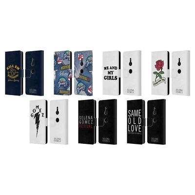 OFFICIAL SELENA GOMEZ REVIVAL ART LEATHER BOOK WALLET CASE FOR SONY PHONES 1 - Image 1 of 4