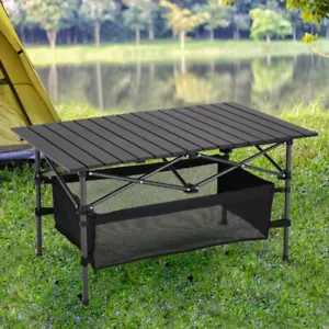 Portable Folding Camping Table Storage Cover Carry BBQ Kitchen Outdoor Picnic - Picture 1 of 41