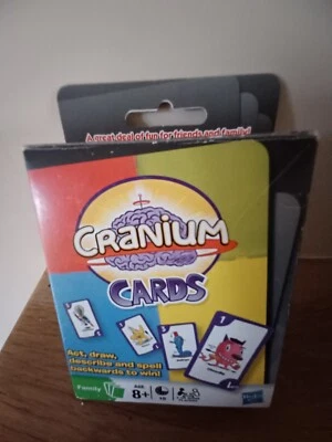 Cranium Cards Game (Hasbro). Complete. Like A Travel Version Of The Board Game - Image 1 of 2
