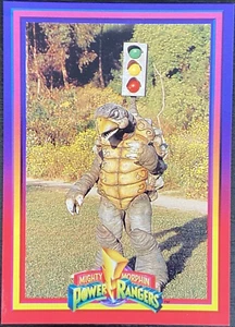 Saban 1994 Mighty Morphin Power Rangers Shellshock #47 Rookie Card MMPR Villain - Picture 1 of 2