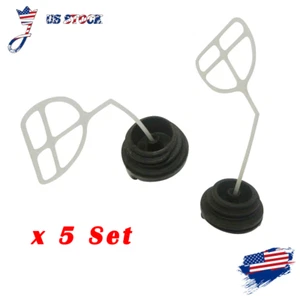 10X Gas Fuel Cap Oil Cap Set Fit Chinese 5800 58cc 5200 52cc 4500 45cc Chainsaw - Picture 1 of 6