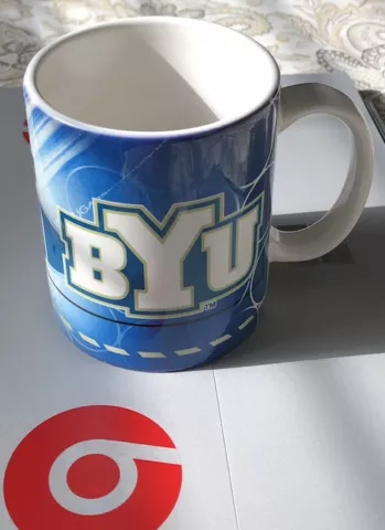 PREOWNED•BYU COUGARS COFFEE MUG ☕️!•WEIGHT 1LB Cover