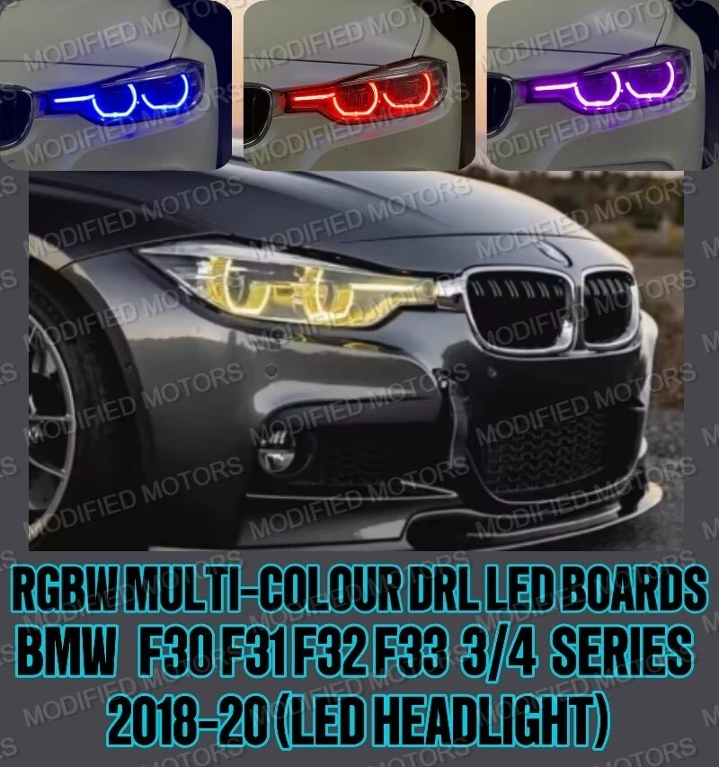 RGB DRL Chips for BMW F30/F31/F32/F33  3/4 Series (2016-2019 LCI LED) + APP - Image 1 of 4