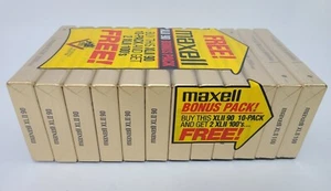 Maxell XLII 90 (100) High Bias Blank Cassette Tape LOT OF 12 New Sealed Japan - Picture 1 of 7