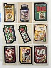 1973-74 Wacky Packages Card Lot (18 Cards, See Pics)