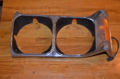 Bisel de luz de cabeza AMC RAMBLER 1971-1972 con intermitente lado izquierdo #3632323  Foto 1 de 4