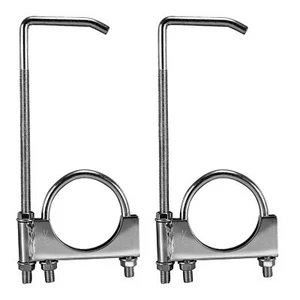 Exhaust Clamp With Hanger 3" Universal Exhaust Clamp On Exhaust Hanger 3" Exh... - Picture 1 of 6