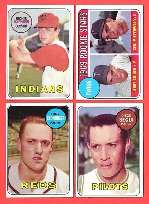 1969 Topps baseball - mid-range condition - You Pick 'Em - Image 1 of 2