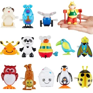28 Stück Aufziehspielzeug Tiere Uhrwerk Neuheit Spielzeug Kinder Kinder Beute Gastgeschenk - Bild 1 von 8