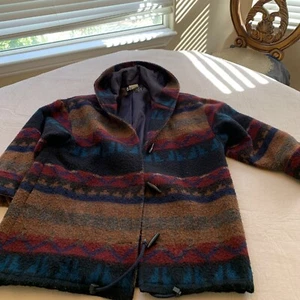 The Bad Lands Multicolor Wool Jacket Women's M - Picture 1 of 6