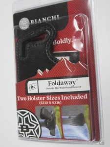 NEW Bianchi Foldaway Outside Waistband Holster (Size 10 & Size 16) SEALED - Picture 1 of 4