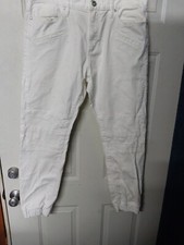 Guess Womens Jeans Skinny Leg  White Size 34 X 32
