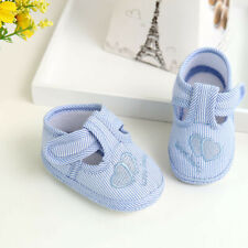 Newborn Baby Girl Princess Crib Shoes Christening Pram Anti-slip Prewalker V8aCA