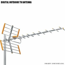 High Gain HDTV Digital Outdoor TV Antenna For DVBT2 HDTV High Gain Strong Signal