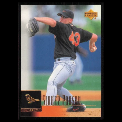 Бейсбольная карточка Сидни Понсона No94 2001 Upper Deck Baltimore Orioles MLB почти как новая - Изображение 1 из 3