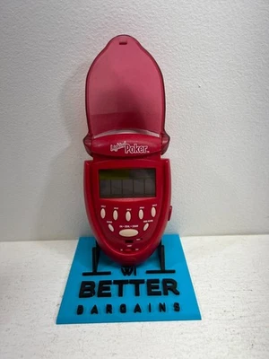Juego electrónico portátil de póker con luz roja - Radica 2003 - ¡Probado! Foto 1 de 4