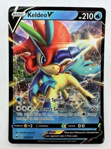 Keldeo V Raro Holo Pokémon Espada y Escudo #53/202 LP - Imagen 1 de 3