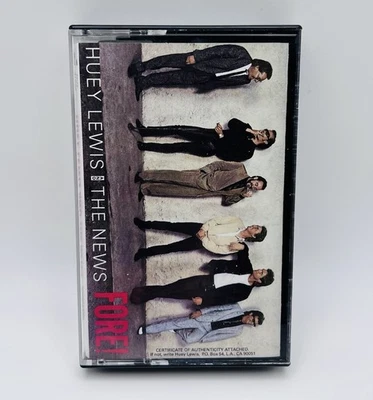 Huey Lewis and The News - Fore! - Cassette Tested Hip To Be Square Pop/Rock Band - Image 1 of 4