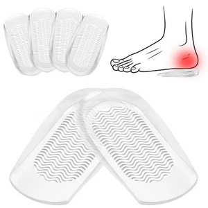 Heel Cushions for Pain Relief (2 Pairs), Gel Inserts for Achilles Tendonitis ... - Picture 1 of 6