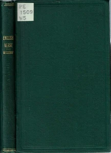 Charles Witcomb / ON THE STRUCTURE OF ENGLISH VERSE 1884 - Picture 1 of 2