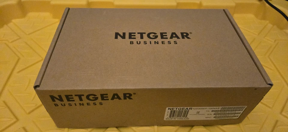 NETGEAR GS305EP-100NAS Managed 5-Port Gigabit Ethernet Switch - Image 1 of 1
