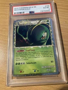 Pokemon PSA 6 Meganium Prime 2010 - Imagen 1 de 2
