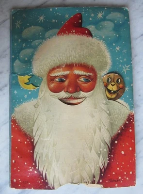 Pop Up Buch Weihnachten Weihnachtsmann original Kubasta um 1960 - Bild 1 von 4