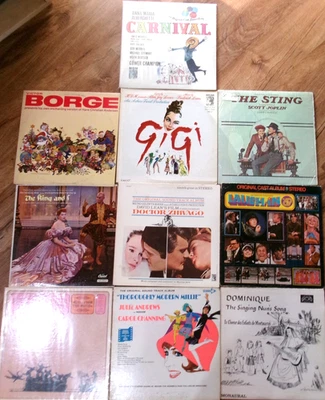 Lot LP-Modern MillieSinging Nuns/Laugh In/Borge/Carnival/GIGI/Sting/King and I - Image 1 of 4