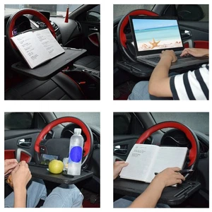 Volant De Voiture Bureau Table De Travail De Voyage Support Pour Ordinateur - Afbeelding 1 van 12