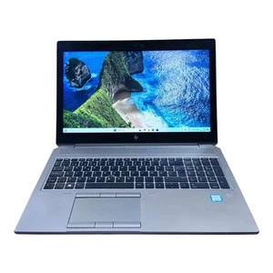 HP ZBook 15 G5 | i7-8750H | 8GB RAM | 120GB SSD | Quadro P1000 - Win 11 Pro #P30 - Afbeelding 1 van 15