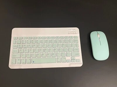 GOOJODOQ Bluetooth Wireless Keyboard and Mouse for iOS Android Windows - Image 1 of 4