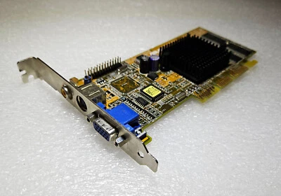 ASUS AGP-VT100  Nvidia Geforce2 MX400 32MB VGA AGP Card - Image 1 of 4