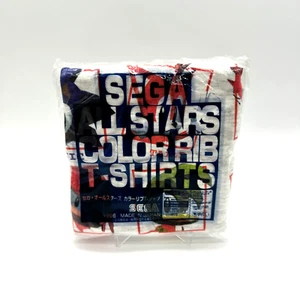 Vintage Sega Allstars 1996 Sonic the Fighters T-Shirt Japanese Free Size - Picture 1 of 3
