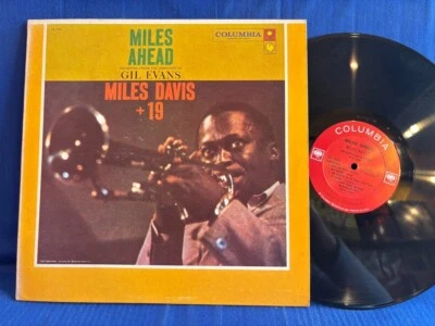 MILES DAVIS AHEAD COLUMBIA CL 1041. RE- USA LP EXC+ - Photo 1/4